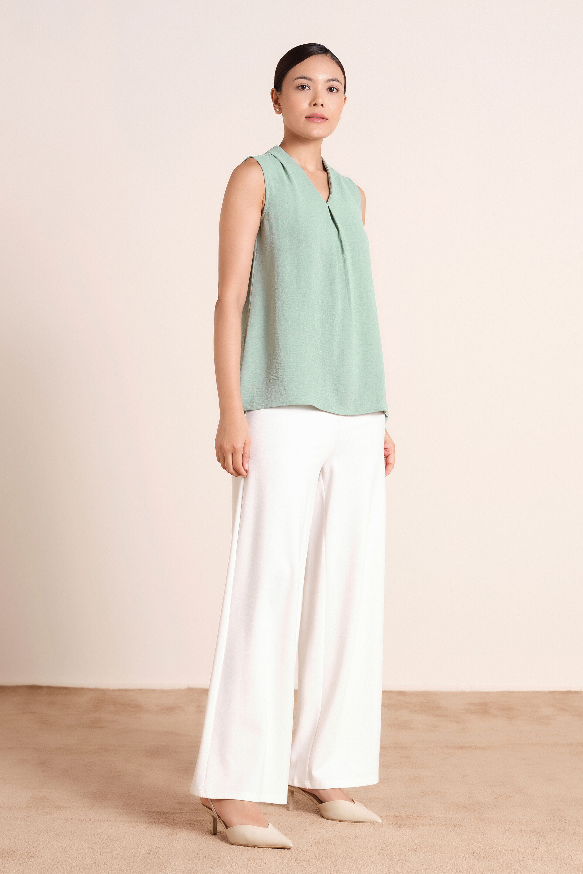 Elodie Sage Top, Sage Green, image 4